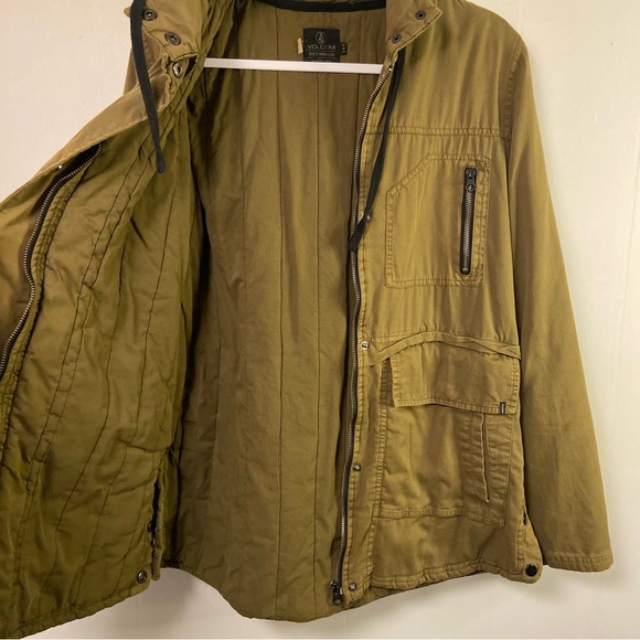 Volcom Army green jacket - Picture 8 of 11